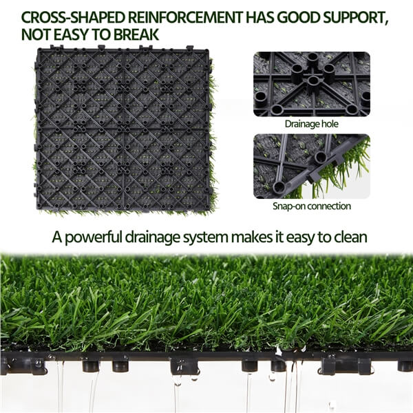 Yaheetech 12" x 12" Artificial Grass