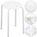 5 Plastic Stackable Stools