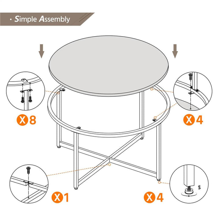 Yaheetech Coffee Table