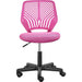 Yaheetech Armless Teens Desk Chair