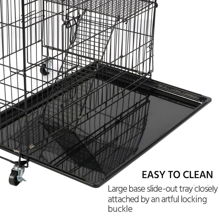Yaheetech Metal Wire Cat Cage