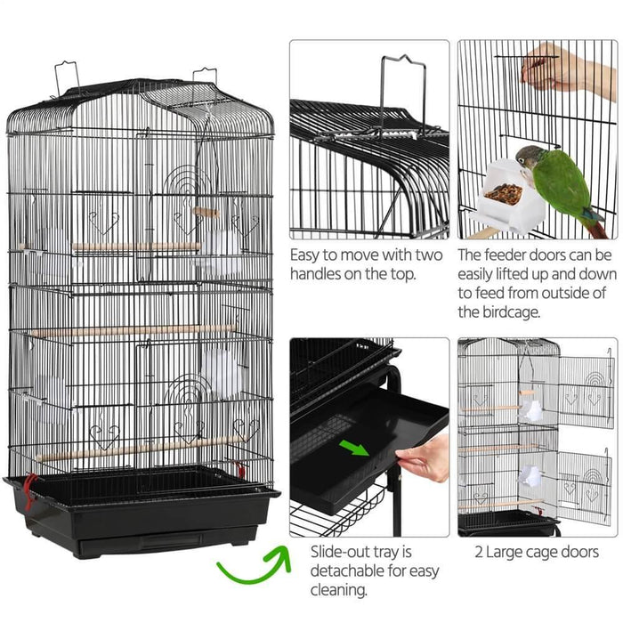 Yaheetech Large Bird Cage 59.3 Inch