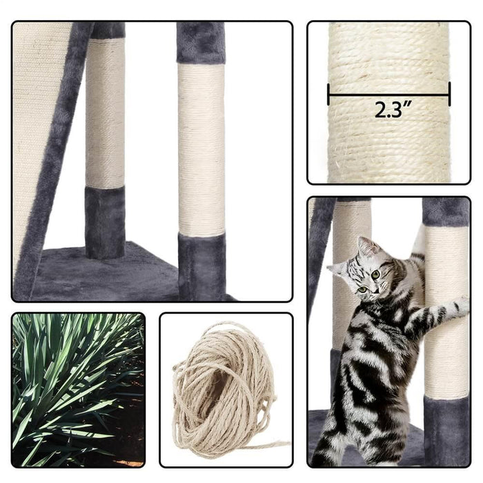 Yaheetech Cat Tree with Scratching Post 79 Inch