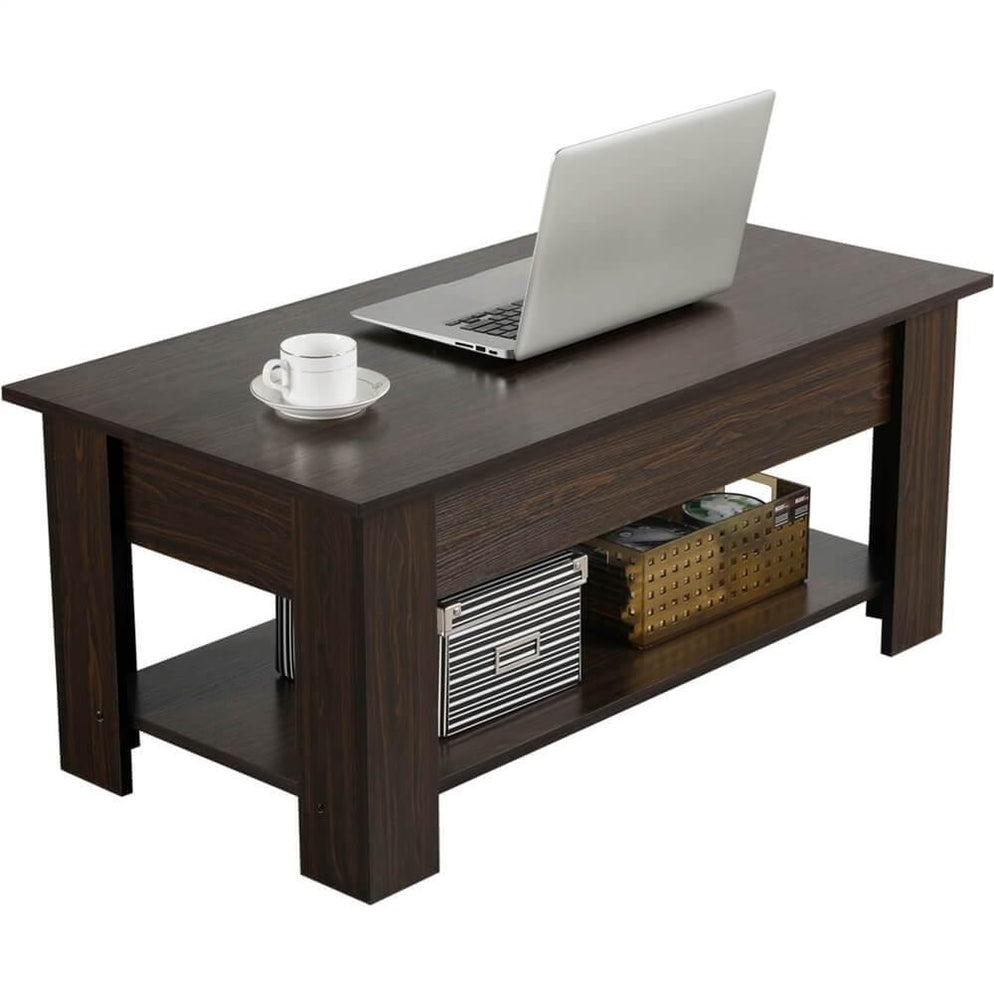 Yaheetech Lift Top Coffee Table —