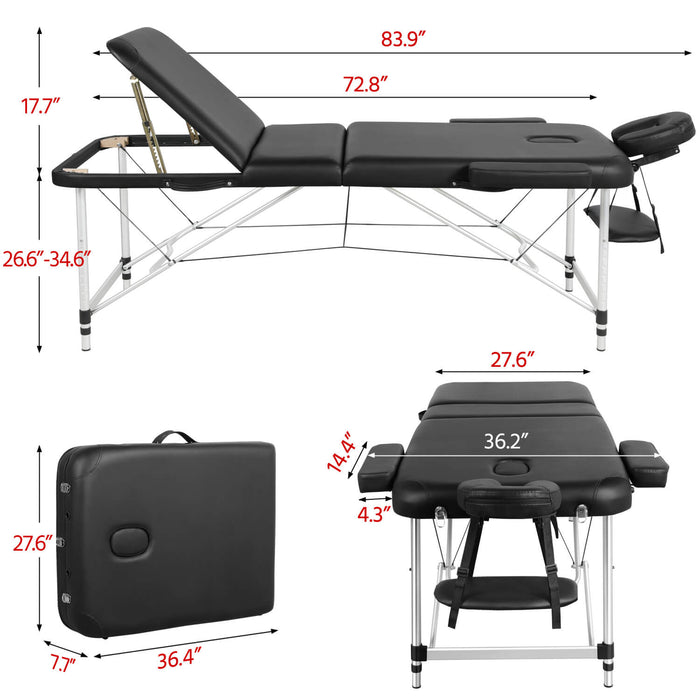 Adjustable Massage Bed