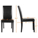dining chairs set of 4 black