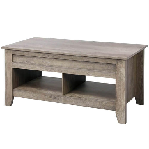 Yaheetech Lift Top Coffee Table Gray