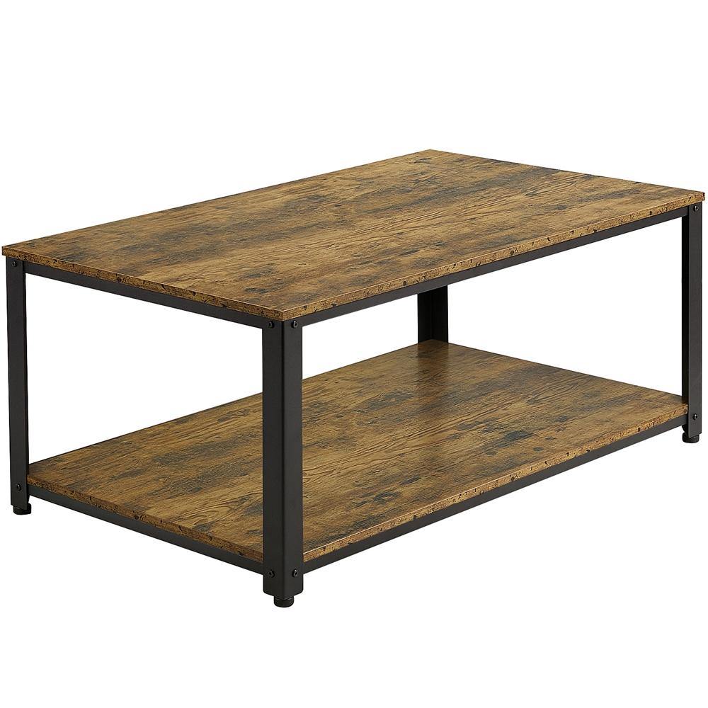 Yaheetech 40 Inch Industrial Coffee Table — yaheetech.shop Yaheetech 40 Inch Industrial Coffee Table — yaheetech.shop