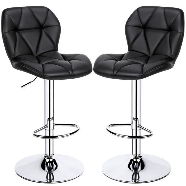 Yaheetech Adjustable Bar Chairs 2PCS