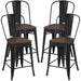 Yaheetech Metal Dining Chairs