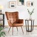 Accent Chair with Tapered Legs