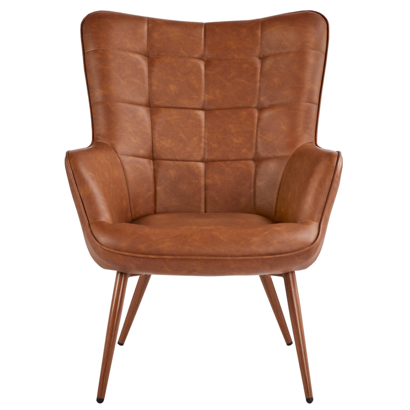 Accent Chair with Tapered Legs