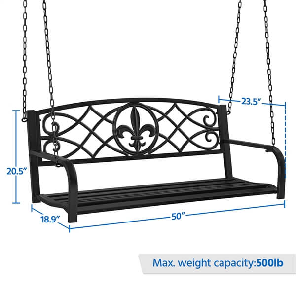 Yaheetech Outdoor Porch Swing