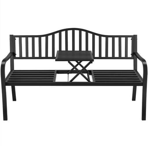  Patio Bench with Middle Table