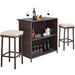 3-Piece Outdoor Bar Set