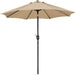 Yaheetech Patio Umbrella Outdoor 9FT