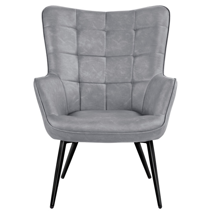 Yaheetech Accent Chair with Tapered Legs