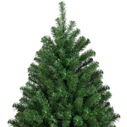 flocked pine christmas tree