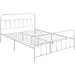 White Metal Bed Frame