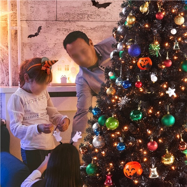 Black Artificial Christmas Tree