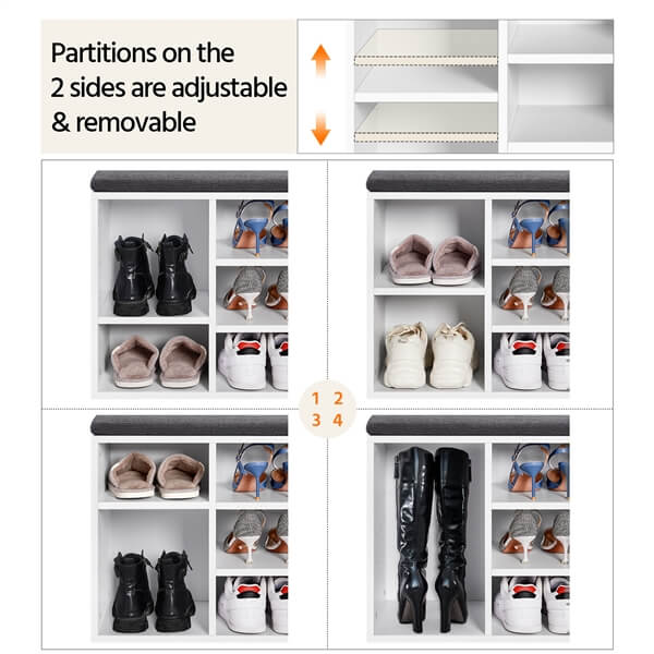 Shoe Rack & Shoe Bench & Shoe Cabinet & Boot Organizing Detachable