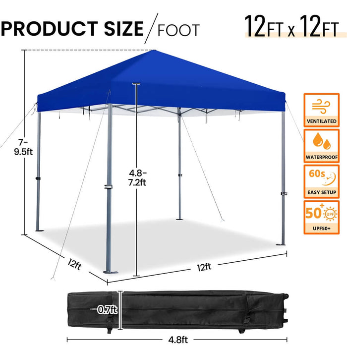 Yaheetech 12x12 Pop Up Canopy Tent