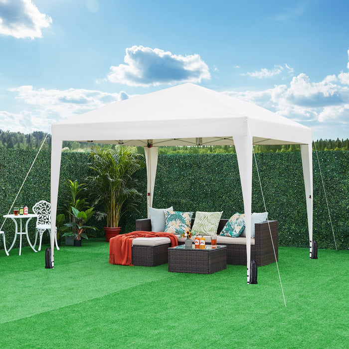 Yaheetech 10x10ft Canopy with Sidewall