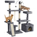 Multilevel Plush Cat Tree 