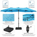 15 ft Twin Patio Parasol