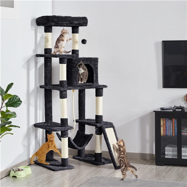63 Inch Cat Tree Yaheetech 63 Inches Multi-Level Cat Tree for Indoor Cats — yaheetech.shop