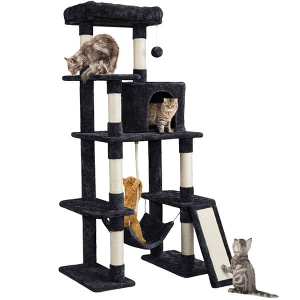63 Inch Cat Tree Yaheetech 63 Inches Multi-Level Cat Tree for Indoor Cats — yaheetech.shop