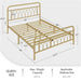  Queen Size Metal Bed Frame