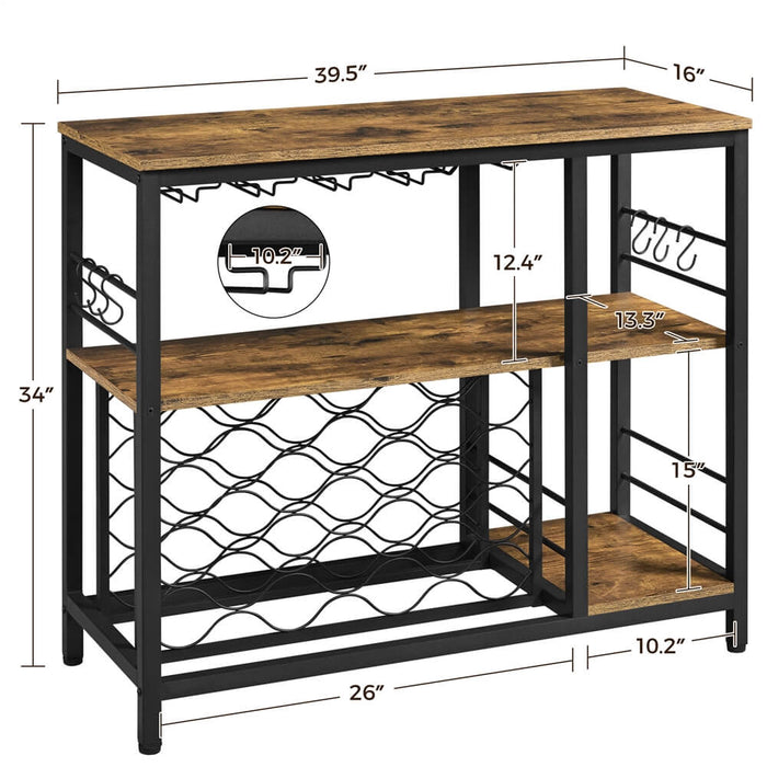 Wine Rack Table