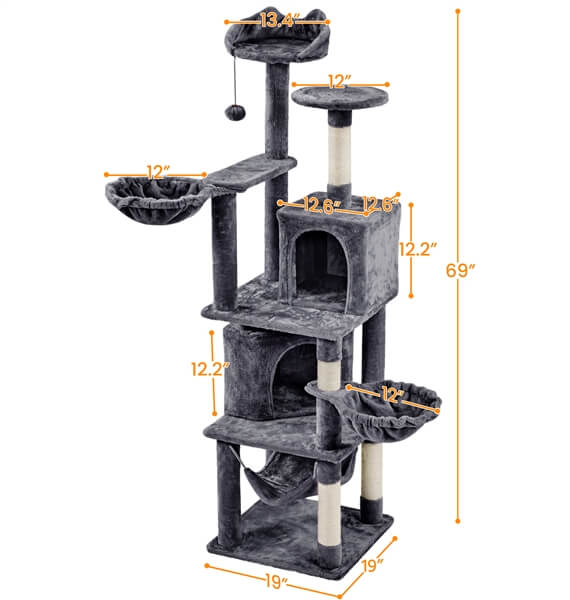 69-inch Cat Tree