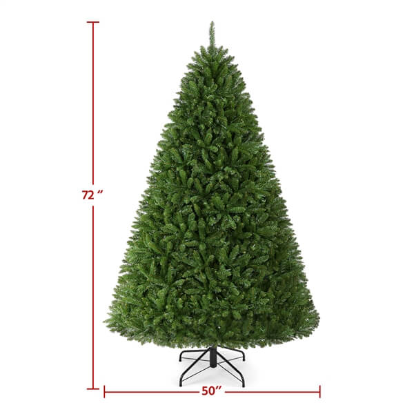 thick artificial christmas tree