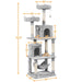  70.5’’ H Cat Tower