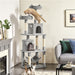  70.5’’ H Cat Tower