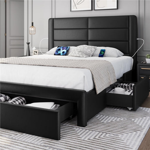  Queen Upholstered Bed Frame