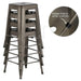 24-inch Metal stools