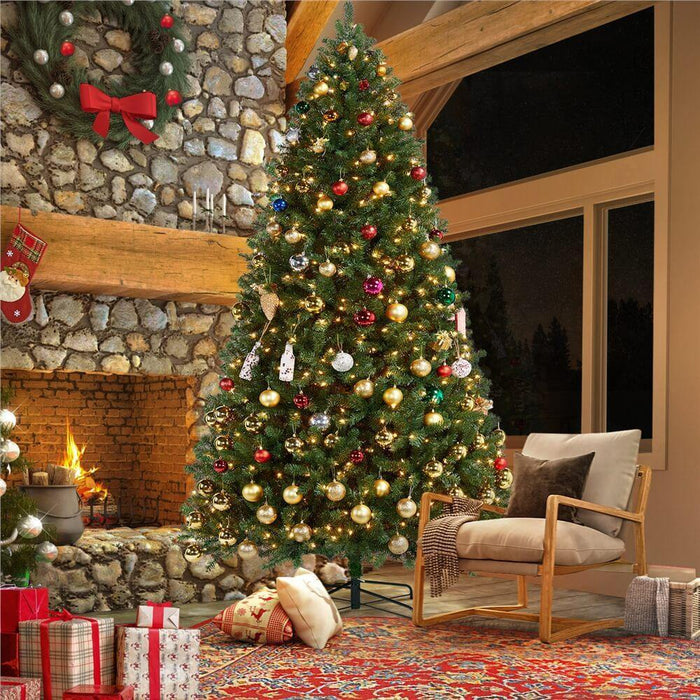 Yaheetech Pre-Lit Artificial Christmas Tree 9ft