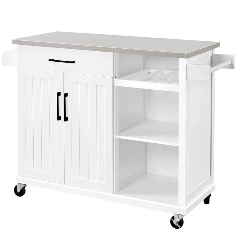 Yaheetech Kitchen Cart With Storage