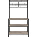 Yaheetech Kitchen Baker's Rack Gray