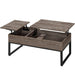 Yaheetech 47 Inch Two-Way Lift Top Coffee Table