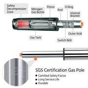 Yaheetech Adjustable Bar Chairs 2PCS