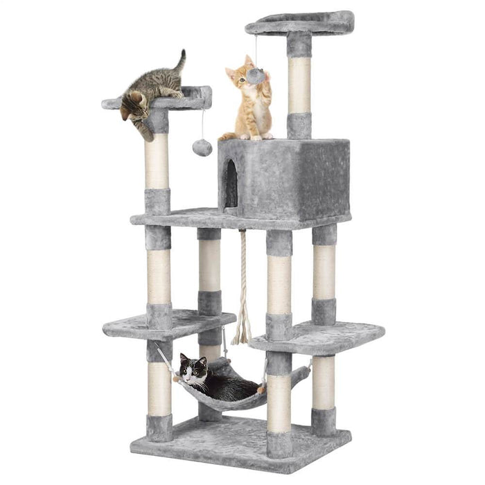 Yaheetech Cat Tree Tower 62.2 Inch