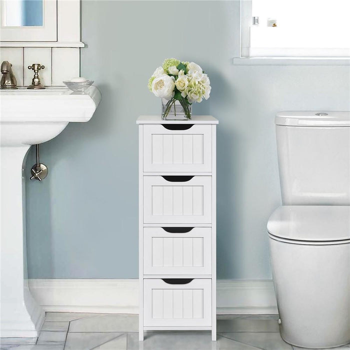 Bathroom Floor Cabinet with Drawers