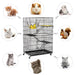 Yaheetech Metal Wire Cat Cage