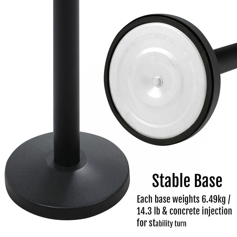 Belt Queue Stanchion Set of 2 Posts 
