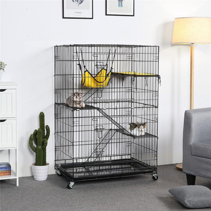 Yaheetech Metal Wire Cat Cage