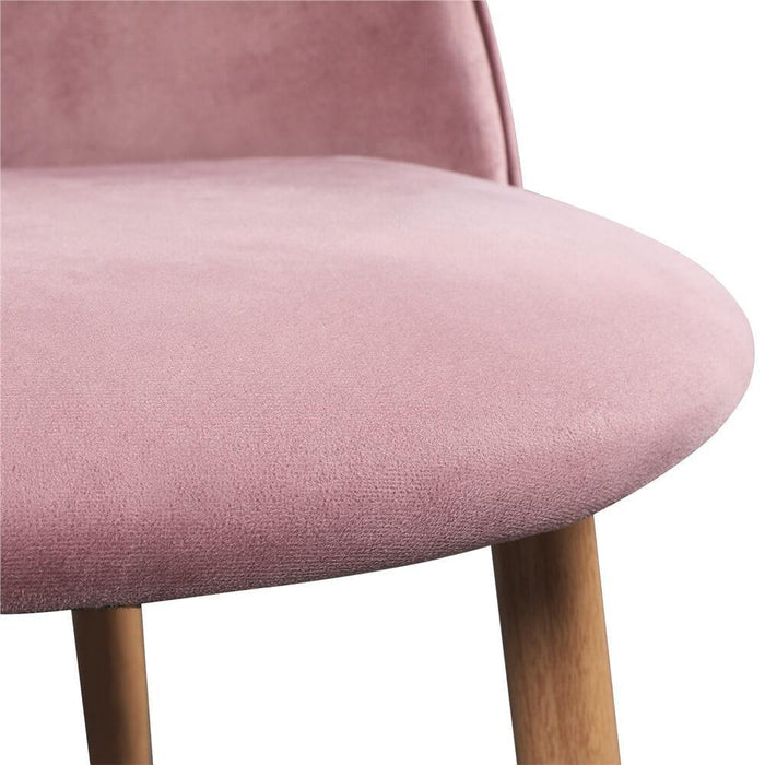 Yaheetech Dining Chairs Pink